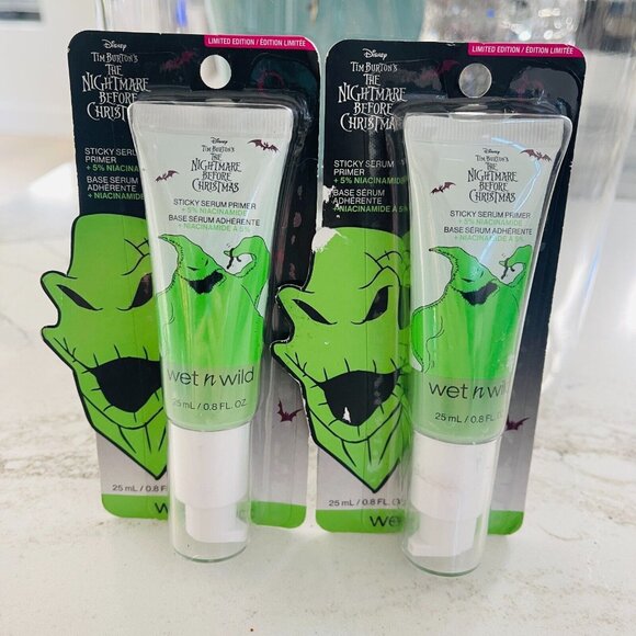 NEW Limited Edition Wet N Wild Nightmare Before Christmas Sticky Serum Primer - Picture 5 of 8